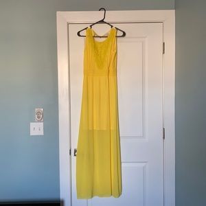 Open Back Maxi Dress